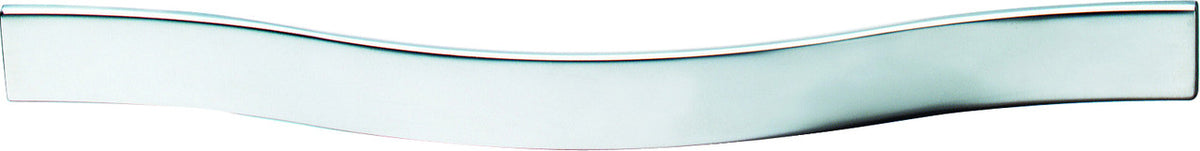 Hafele 104.80.600: 160mm cc Mid Century Modern Bow Cabinet Pull - Matte Nickel