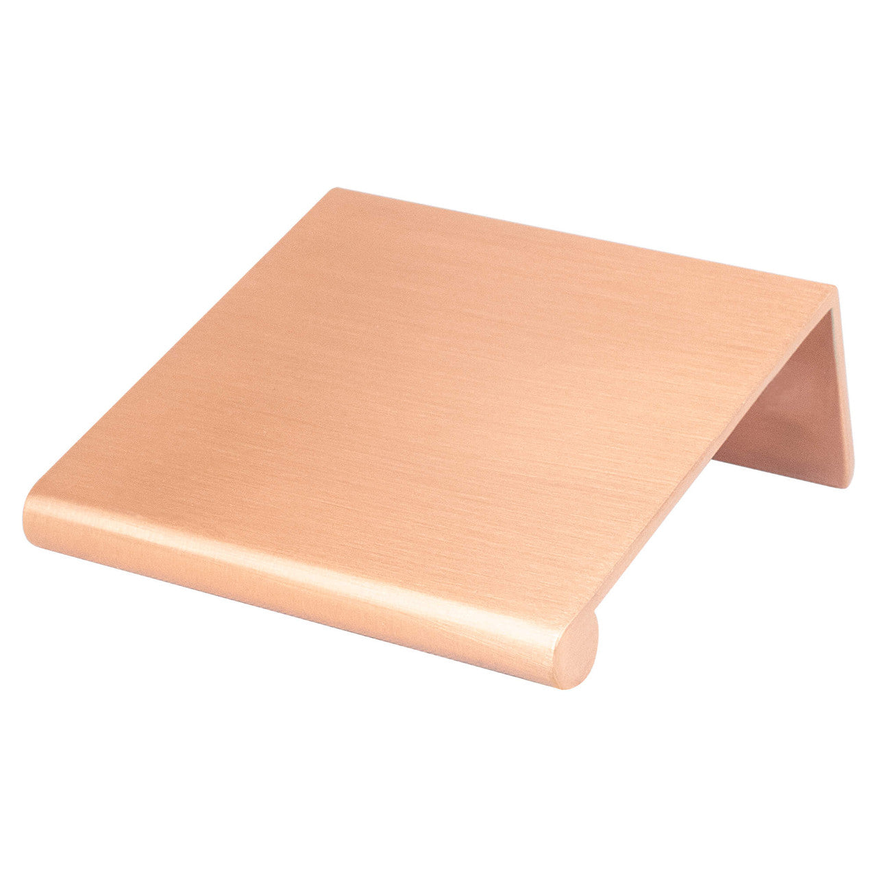 Berenson 1046-40BC: 32mm cc Bravo Edge Cabinet Pull - Brushed Copper