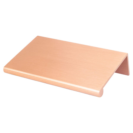 Berenson 1047-40BC: 56mm cc Bravo Edge Cabinet Pull - Brushed Copper