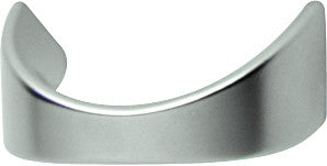 Hafele 105.26.600: 32mm cc Mid Century Modern Bow Cabinet Pull - Matte Nickel