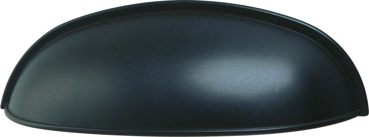 Hafele 105.61.300: 80mm cc Luna Cabinet Pull - Dark Oil Rubbed Bronze