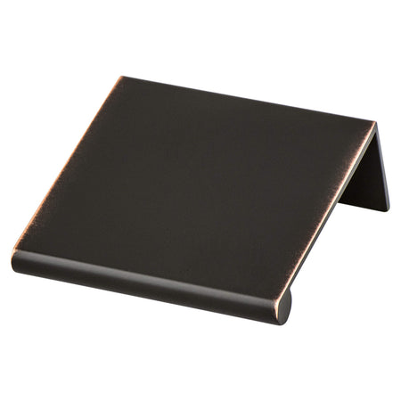 Berenson 1055-40VB: 32mm cc Bravo Edge Cabinet Pull - Verona Bronze