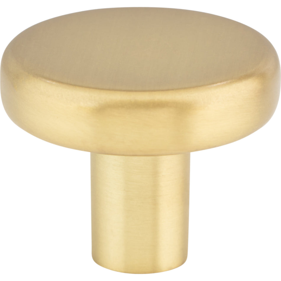 Elements 105BG: 1-1/4" Gibson Cabinet Knob - Brushed Gold