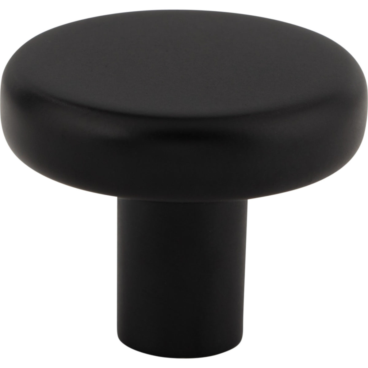 Elements 105MB: 1-1/4" Gibson Cabinet Knob - Matte Black