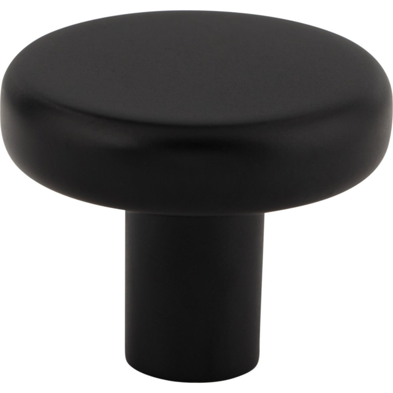 Elements 105MB: 1-1/4" Gibson Cabinet Knob - Matte Black