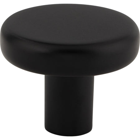 Elements 105MB: 1-1/4" Gibson Cabinet Knob - Matte Black