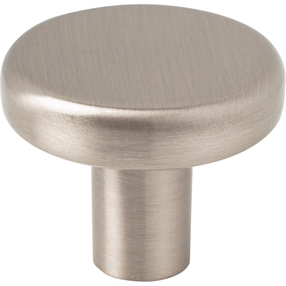 Elements 105SN: 1-1/4" Gibson Cabinet Knob - Satin Nickel