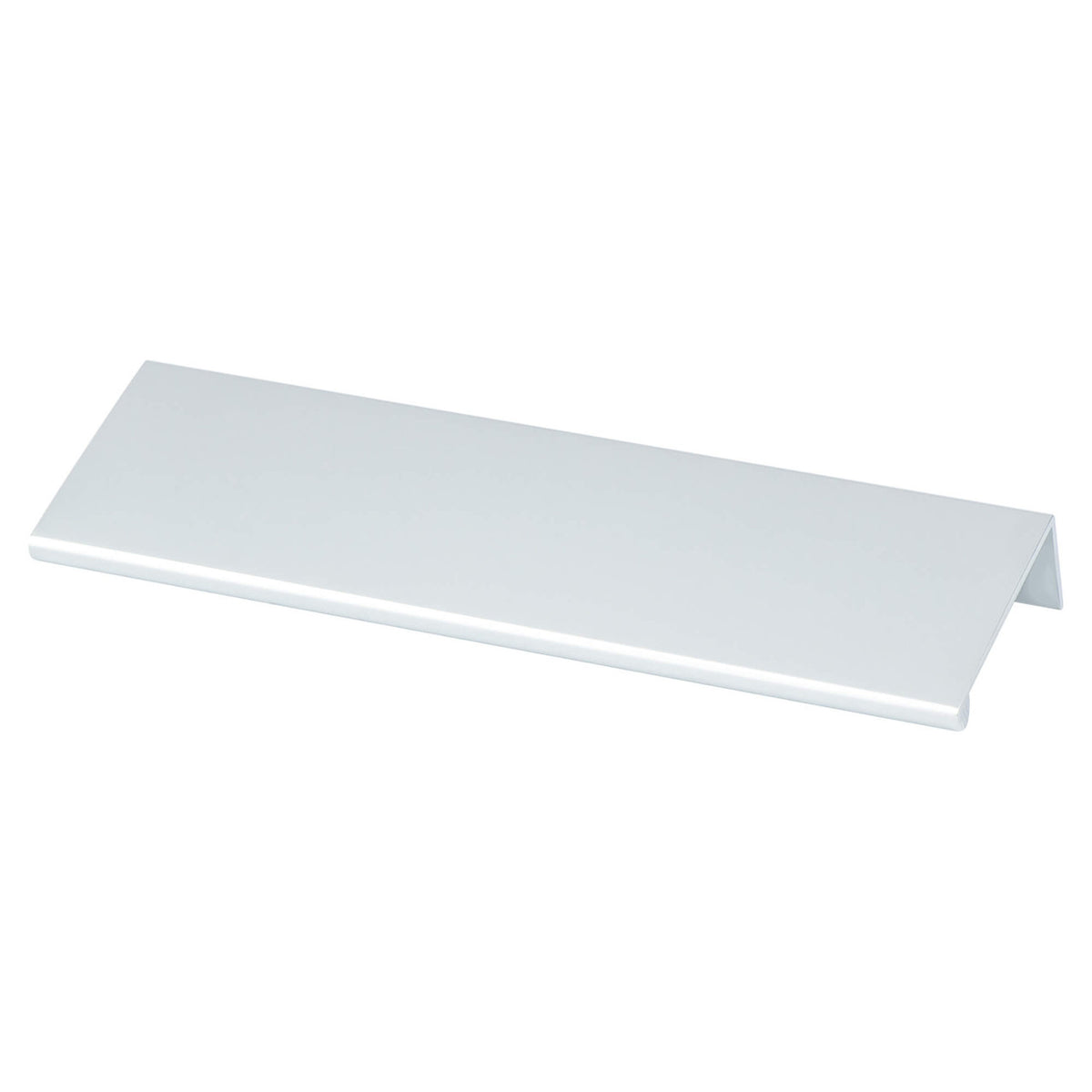 Berenson 1062-4026: 112mm cc Bravo Edge Cabinet Pull - Polished Chrome