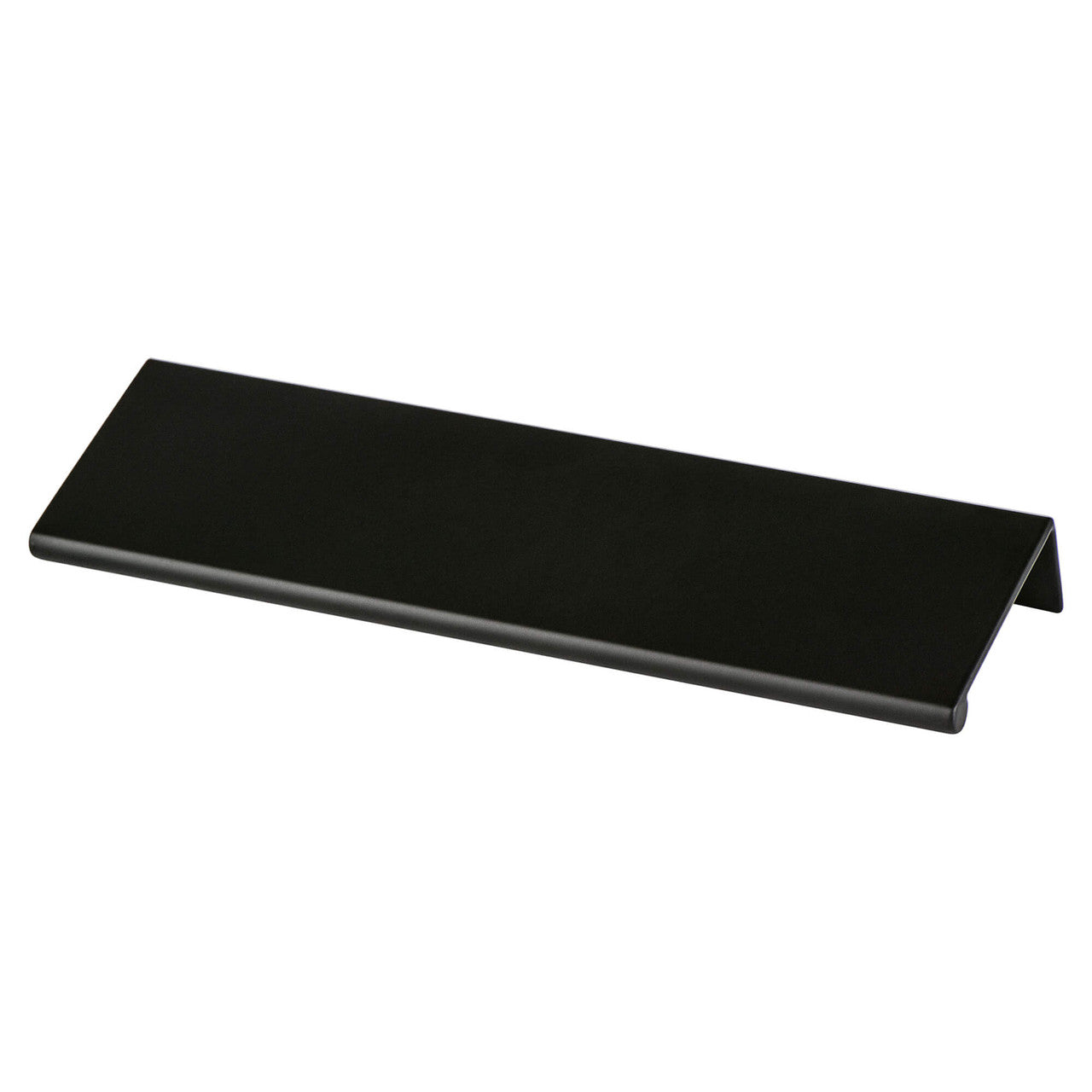 Berenson 1064-4055: 112mm cc Bravo Edge Cabinet Pull - Satin Black