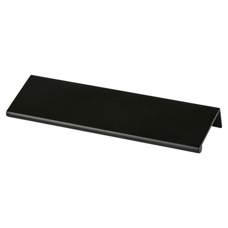 Berenson 1064-4055: 112mm cc Bravo Edge Cabinet Pull - Satin Black