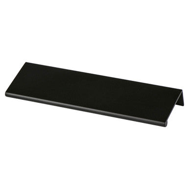 Berenson 1064-4055: 112mm cc Bravo Edge Cabinet Pull - Satin Black