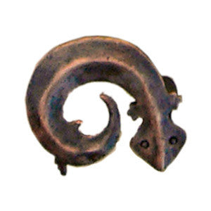 Hawk Hill 107CC: 1-3/4" Gecko Cabinet Knob - Charcoal