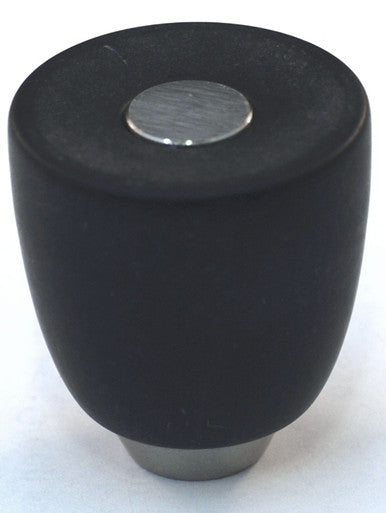 Cal Crystal 108-M034: 29mm Athens Round Cabinet Knob - Matte Black