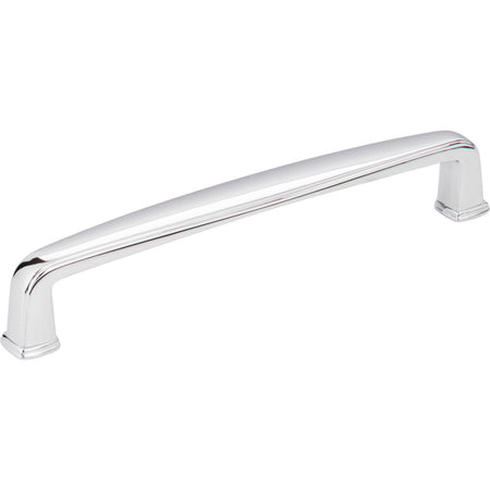 Jeffrey Alexander 1092-128PC: 128mm cc Milan 1 Bar Cabinet Pull - Polished Chrome