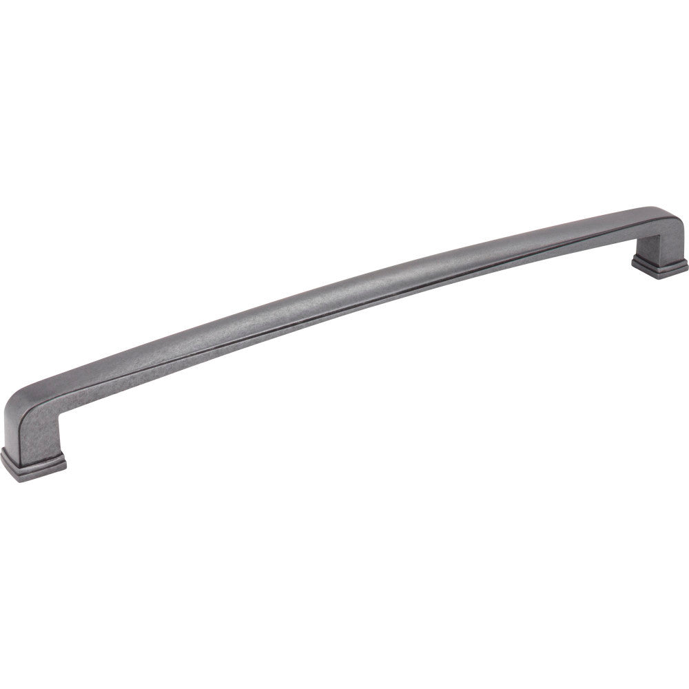 Jeffrey Alexander 1092-12DACM: 12" cc Milan 1 Bar Appliance Pull - Gun Metal