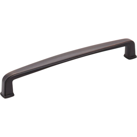 Jeffrey Alexander 1092-160DBAC: 160mm cc Milan 1 Bar Cabinet Pull - Brushed Oil Rubbed Bronze