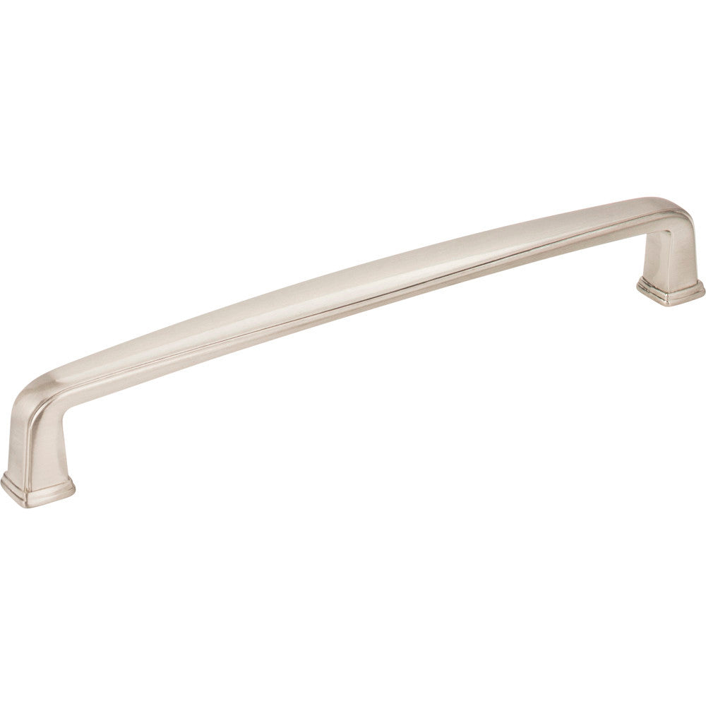 Jeffrey Alexander 1092-160SN: 160mm cc Milan 1 Bar Cabinet Pull - Satin Nickel