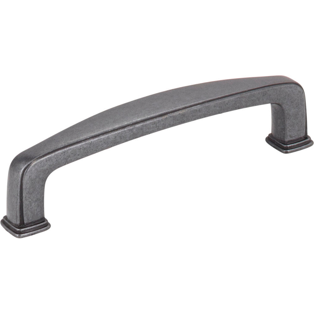 Jeffrey Alexander 1092DACM: 96mm cc Milan 1 Bar Cabinet Pull - Gun Metal