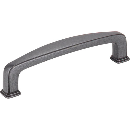 Jeffrey Alexander 1092DACM: 96mm cc Milan 1 Bar Cabinet Pull - Gun Metal