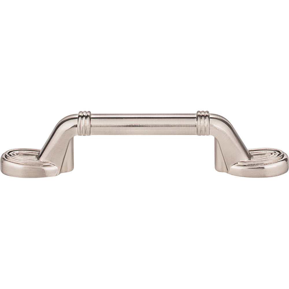 Elements 110-3SN: 3" cc Vienna Handle Cabinet Pull - Satin Nickel