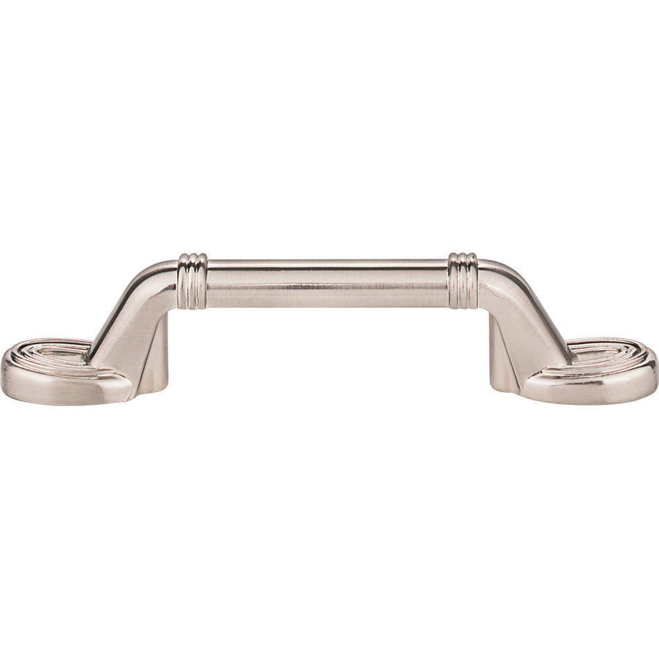 Elements 110-3SN: 3" cc Vienna Handle Cabinet Pull - Satin Nickel