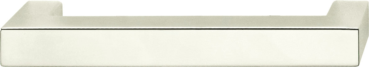 Hafele 110.22.201: 128mm cc Architectural Square Bar Cabinet Pull - Polished Chrome