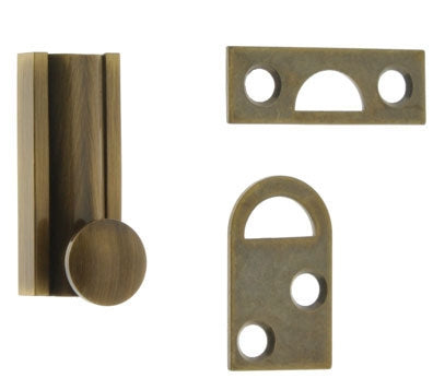 IDH Brass 11041-004: 1-1/2" Classic Surface Bolt - Satin Brass