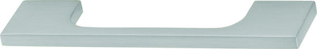 Hafele 111.04.114: 96mm cc Showcase Square Bar Cabinet Pull - Stainless Steel Look