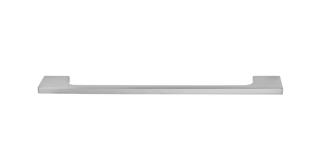 Hafele 111.04.117: 192mm cc Showcase Square Bar Cabinet Pull - Stainless Steel Look