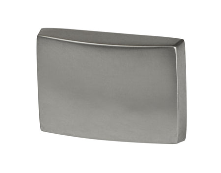 Hafele 111.95.004: 39mm Elite Rectangle Cabinet Knob - Matte Nickel