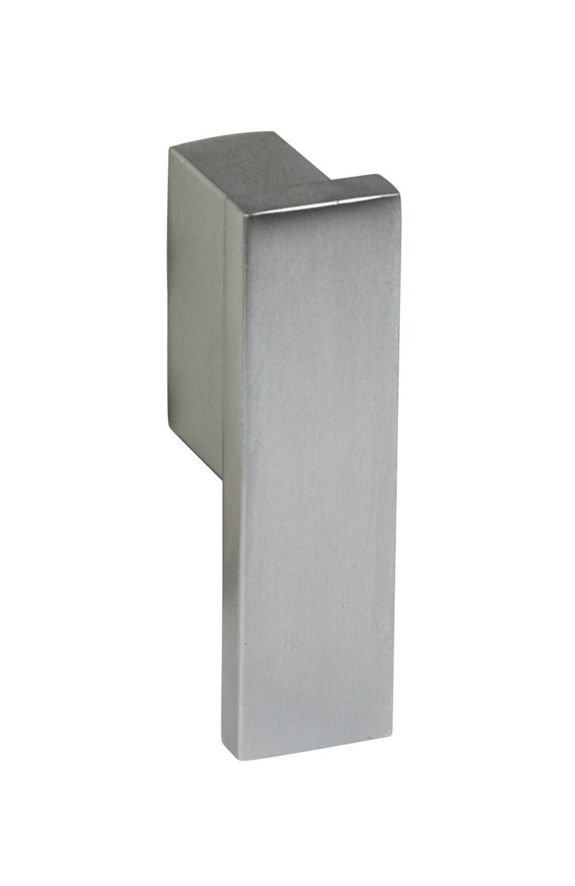 Hafele 111.95.111: 16mm cc Modern Finger Cabinet Pull - Matte Aluminum