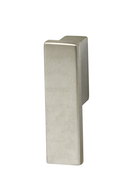 Hafele 111.95.112: 16mm cc Modern Finger Cabinet Pull - Matte Nickel