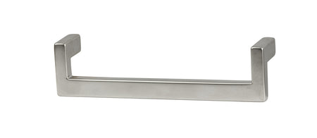 Hafele 111.95.121: 128mm cc Modern Drop Edge Cabinet Pull - Matte Aluminum