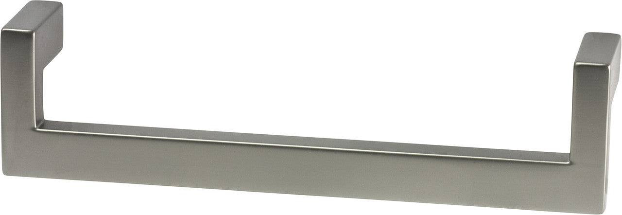 Hafele 111.95.125: 128mm cc Modern Drop Edge Cabinet Pull - Graphite