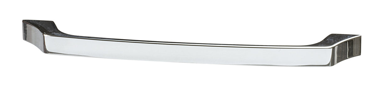 Hafele 111.95.131: 160mm cc Elite Curved Bar Cabinet Pull - Matte Aluminum