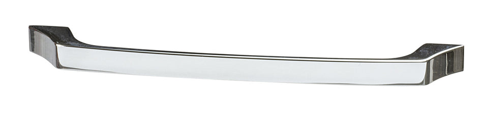 Hafele 111.95.132: 160mm cc Elite Curved Bar Cabinet Pull - Matte Nickel