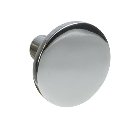 Hafele 111.95.140: 38mm Elite Round Cabinet Knob - Polished Chrome