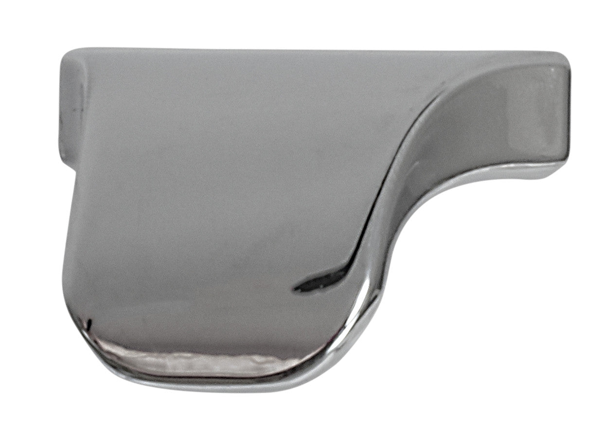 Hafele 111.95.160: 16mm cc Elite Finger Cabinet Pull - Polished Chrome