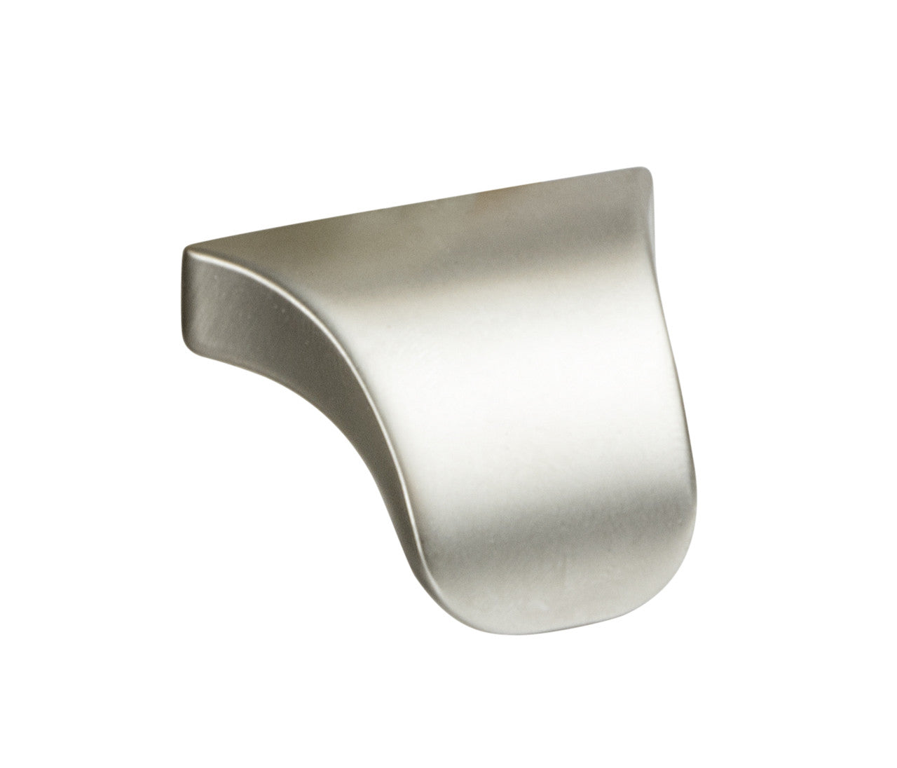 Hafele 111.95.161: 16mm cc Elite Finger Cabinet Pull - Matte Aluminum