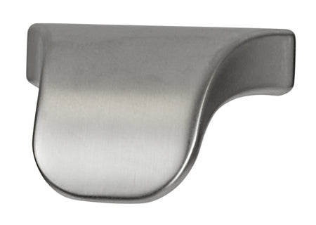 Hafele 111.95.162: 16mm cc Elite Finger Cabinet Pull - Matte Nickel