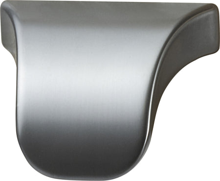 Hafele 111.95.165: 16mm cc Elite Finger Cabinet Pull - Graphite