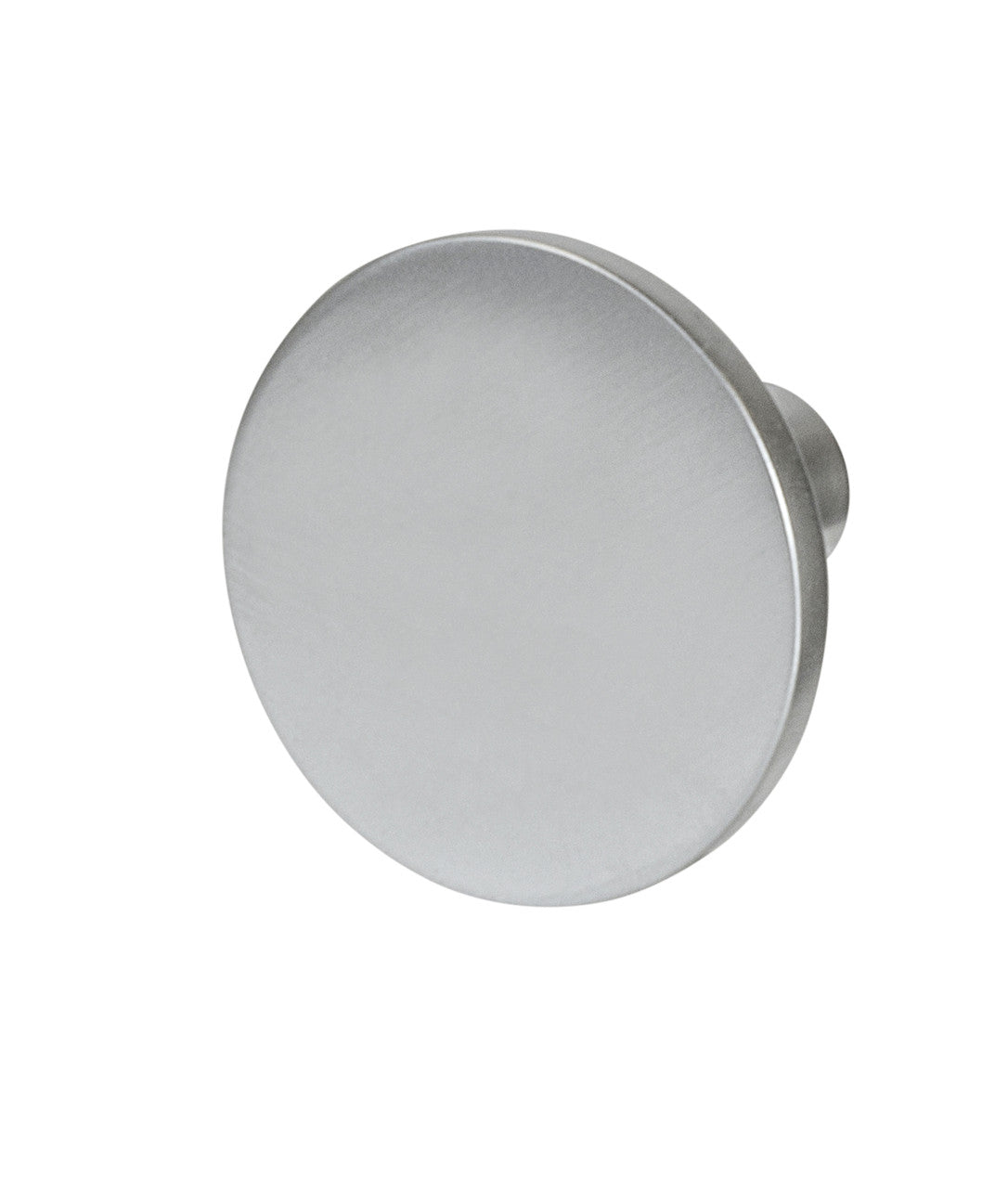 Hafele 111.95.171: 28.5mm Elite Round Cabinet Knob - Matte Aluminum