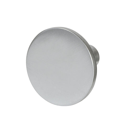 Hafele 111.95.171: 28.5mm Elite Round Cabinet Knob - Matte Aluminum