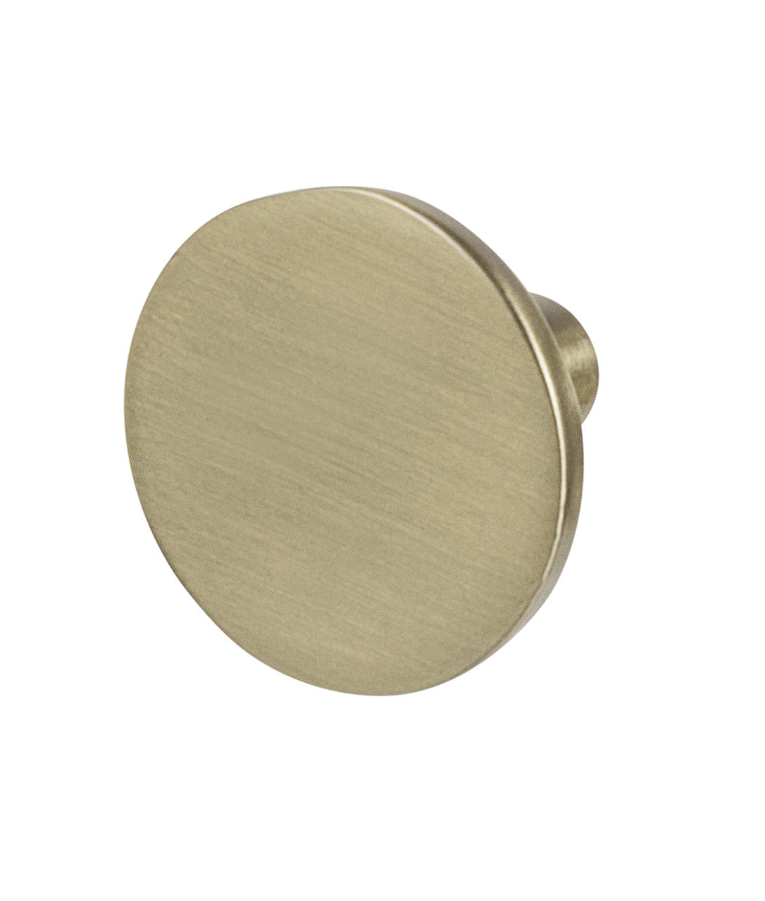 Hafele 111.95.174: 28.5mm Elite Round Cabinet Knob - Matte Gold