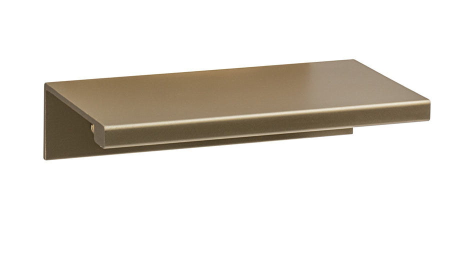 Hafele 111.95.192: 3"cc Elite Edge Cabinet Pull - Matte Gold