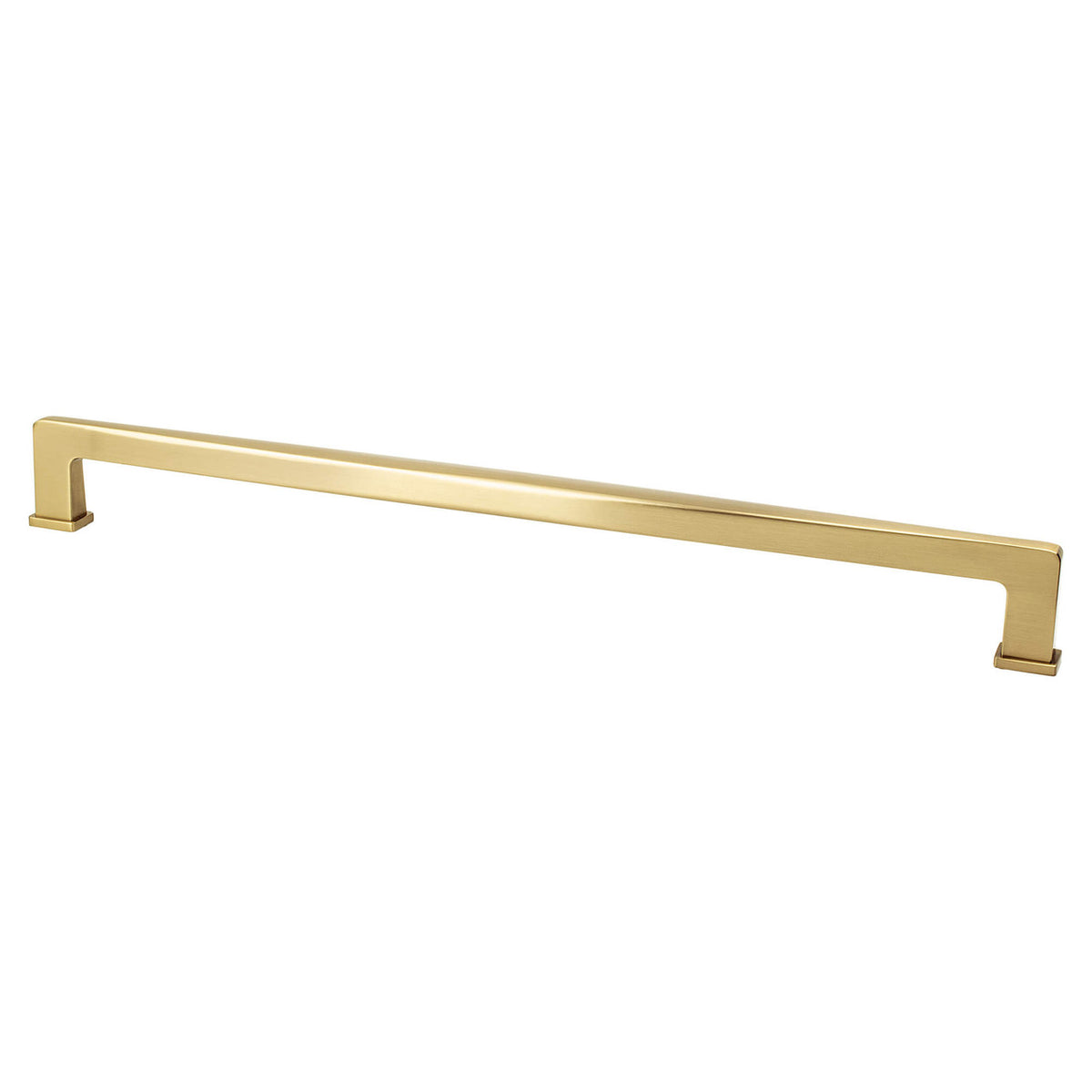 Berenson 1114-1MDB: 18" cc Subtle Surge Appliance Pull - Modern Brushed Gold