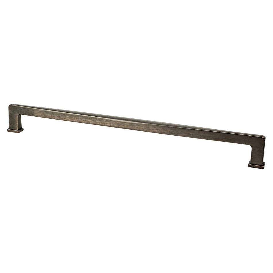 Berenson 1117-10VB: 18" cc Subtle Surge Appliance Pull - Verona Bronze
