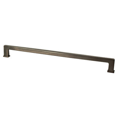 Berenson 1117-10VB: 18" cc Subtle Surge Appliance Pull - Verona Bronze