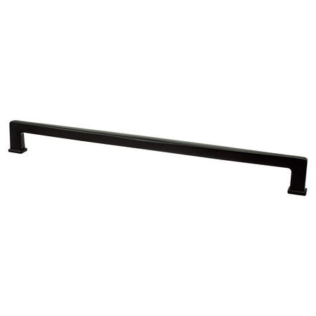 Berenson 1119-1055: 18" cc Subtle Surge Appliance Pull - Matte Black