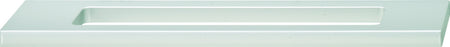 Hafele 112.82.904: 192mm cc Resonance Cabinet Pull - Matte Aluminum